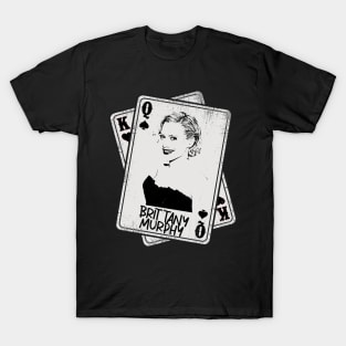 Retro Brittany Murphy Card Style T-Shirt